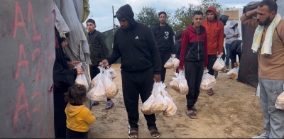 المخبز الأردني المتنقل المزود الوحيد حاليا للخبز في غزة