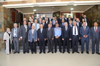 افتتاح المؤتمر التاسع عشر لكلية الأعمال في جامعة الزيتونة بعنوان: (الذكاء الاصطناعي في عالم الأعمال)