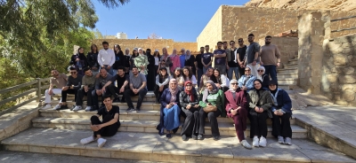(الشرق الأوسط) تعزز الوعي المعماري والبيئي عبر رحلة ميدانية للكرك والطفيلة