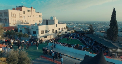 وقفة لعشائر الحنيطي واهالي ابوعلندا دعما للقوات  الأمنية  ومواقف الملك