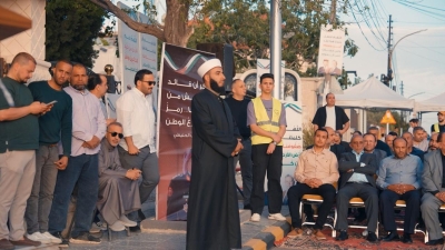 وقفة لعشائر الحنيطي واهالي ابوعلندا دعما للقوات  الأمنية  ومواقف الملك