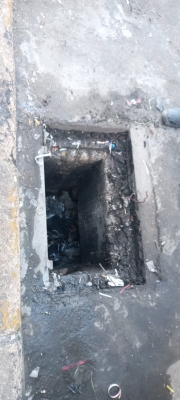 سرقة أغطية المناهل تتصاعد في عمّان - صور