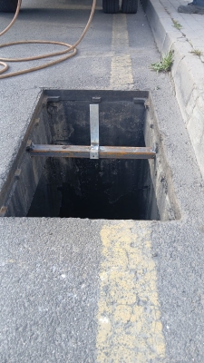 سرقة أغطية المناهل تتصاعد في عمّان - صور