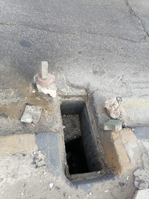 سرقة أغطية المناهل تتصاعد في عمّان - صور