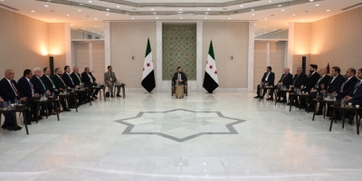 الرئيس السوري يستقبل وفداً يضم رجال أعمال أردنيين