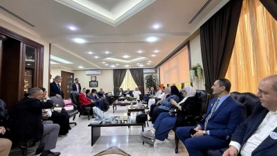 الشماغ الأردني زين الوفود العربية الذين احتفلوا بالعيد الـ45 لتأسيس جمعية العلاج الطبيعي الأردنية