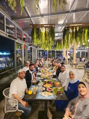 الشماغ الأردني زين الوفود العربية الذين احتفلوا بالعيد الـ45 لتأسيس جمعية العلاج الطبيعي الأردنية