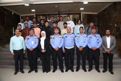 محاضرة توعوية حول قانون السير والسلامة المرورية في جامعة الزيتونة الأردنية