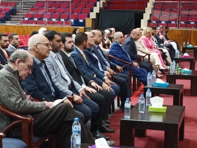 بالصور .. د.ماهرالحوراني يرعى افتتاح معرض 