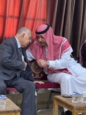 الحجايا يستقبلون البطاينة ويصفحون عن إبنهم