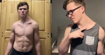 مؤثر على تيك توك يدرب نصف جسده فقط.. والنتيجة تُذهل المتابعين