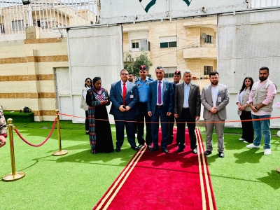 جامعة عمان العربية تشارك في فعالية صحية توعوية في مدارس الصرح الأولى