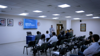 ورشة تدريبية بعنوان Bari Clip في مستشفى الاستقلال تحت إشراف الدكتور أنس اليازوري