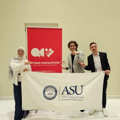 العلوم التطبيقية بالمركز الثاني عالمياً في هاكاثون جامعة نيويورك NYUAD المختص في الحوسبة الكمية