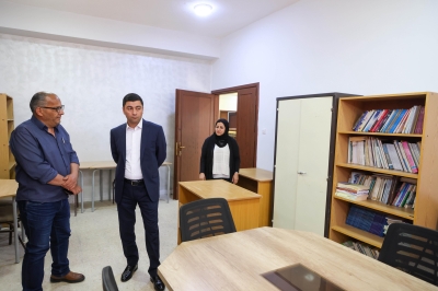 أمين عام  وزارة  الشباب في زيارة تفقدية مفاجئة للمرافق الشبابية والرياضية في محافظة الزرقاء