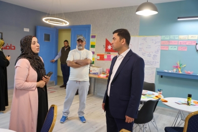 أمين عام  وزارة  الشباب في زيارة تفقدية مفاجئة للمرافق الشبابية والرياضية في محافظة الزرقاء