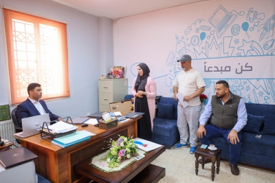 أمين عام  وزارة  الشباب في زيارة تفقدية مفاجئة للمرافق الشبابية والرياضية في محافظة الزرقاء