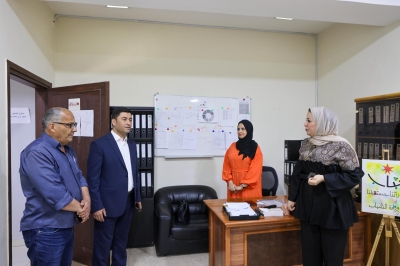 أمين عام  وزارة  الشباب في زيارة تفقدية مفاجئة للمرافق الشبابية والرياضية في محافظة الزرقاء