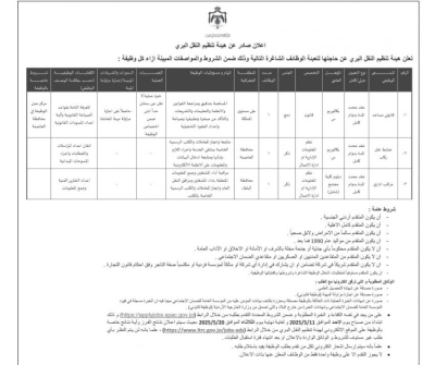 وظائف شاغرة ومقابلات مرشحين في مؤسسات رسمية أردنية - أسماء