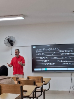 جامعة الزيتونة الأردنية تستقبل أكاديميًا بلجيكيًا ضمن برنامج (إيراسموس بلس) لتعزيز التبادل الثقافي والأكاديمي