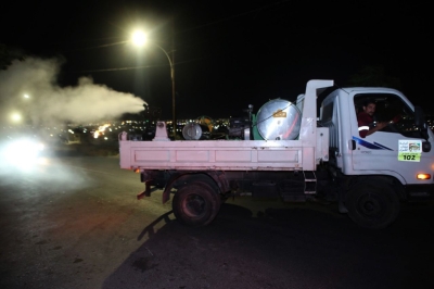 الامانة تباشر حملتها السنوية لمكافحة الحشرات و القوارض 