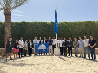 أيلة تحتفل بحصول نادي شاطئ B12 على المفتاح الأخضر وتجديده لـ ماما جايا ورفع العلم الأزرق في 3 مواقع