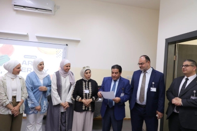 جامعة عمان العربية تنظم ورشة تدريبية بعنوان العلاج النفسي بالفن للتوعية بالطرق الصحيحة للتفريغ النفسي