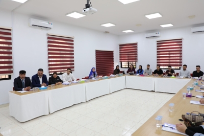 طلبة كلية الحقوق في عمان العربية يزورون المركز الوطني لحقوق الانسان