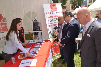 رئيس جامعة البترا يفتتح فعاليات اليوم الوظيفي الخامس عشر بمشاركة أكثر من 50 شركة ومؤسسة أردنية وأكثر من 300 فرصة عمل