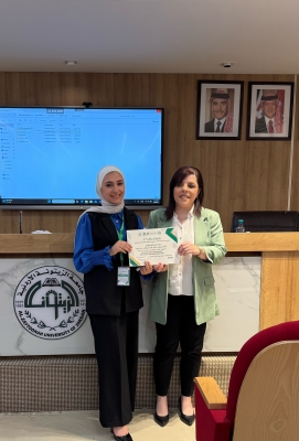 صيدلة عمان العربية تشارك في المؤتمر العلمي الثاني لطلبة الدراسات العليا