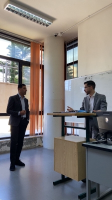 جامعة عمان العربية تستضيف أحد خريجيها في محاضرة حول (واقع شركات التأجير التمويلي في الأردن)