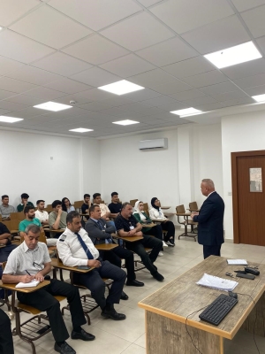 كلية علوم الطيران في (عمان العربية) تستضيف الخريج ابو صهيون للمشاركة بمحاضرة لطلبة وخريجي الكلية