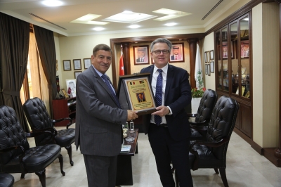 جامعة الزيتونة الأردنية تستقبل السفيرين الفرنسي والبلغاري بمناسبة اليوم الفرانكفوني