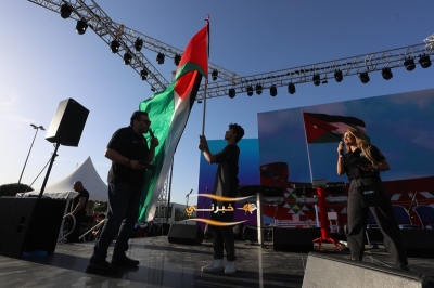 زين تحتفي بعيد الاستقلال 79 بحفل ضخم في حدائق الملك عبدالله الثاني - صور