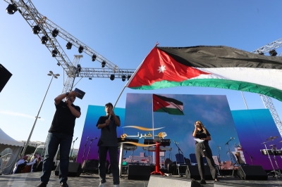 زين تحتفي بعيد الاستقلال 79 بحفل ضخم في حدائق الملك عبدالله الثاني - صور