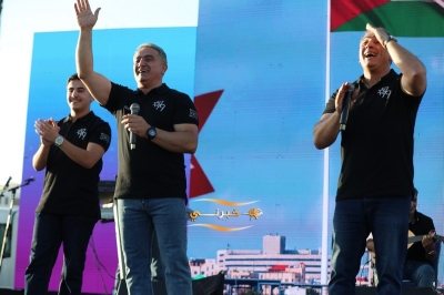 زين تحتفي بعيد الاستقلال 79 بحفل ضخم في حدائق الملك عبدالله الثاني - صور