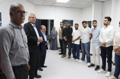 طلبة الهندسة المدنية في عمان العربية يزورون المركز الجغرافي الملكي الأردني