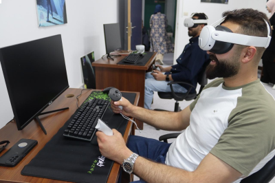 طلبة الهندسة المدنية في عمان العربية يزورون المركز الجغرافي الملكي الأردني