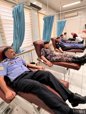 الأردن.. انطلاق حملة الأمن العام للتبرع بالدم في المحافظات