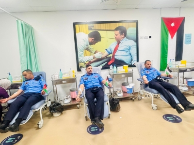الأردن.. انطلاق حملة الأمن العام للتبرع بالدم في المحافظات