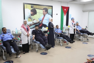 الأردن.. انطلاق حملة الأمن العام للتبرع بالدم في المحافظات
