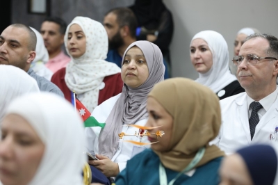 مستشفى الاستقلال يسطّر معاني الولاء والإنجاز في احتفاله بعيد الاستقلال الـ79 للمملكة