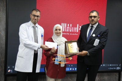 مستشفى الاستقلال يسطّر معاني الولاء والإنجاز في احتفاله بعيد الاستقلال الـ79 للمملكة