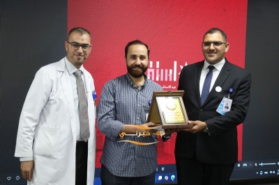 مستشفى الاستقلال يسطّر معاني الولاء والإنجاز في احتفاله بعيد الاستقلال الـ79 للمملكة