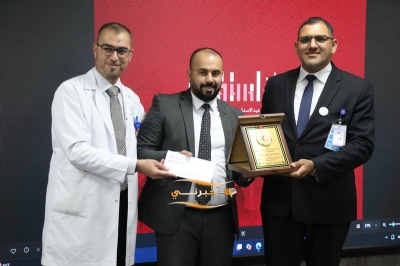 مستشفى الاستقلال يسطّر معاني الولاء والإنجاز في احتفاله بعيد الاستقلال الـ79 للمملكة