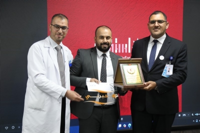 مستشفى الاستقلال يسطّر معاني الولاء والإنجاز في احتفاله بعيد الاستقلال الـ79 للمملكة