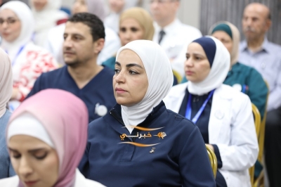 مستشفى الاستقلال يسطّر معاني الولاء والإنجاز في احتفاله بعيد الاستقلال الـ79 للمملكة