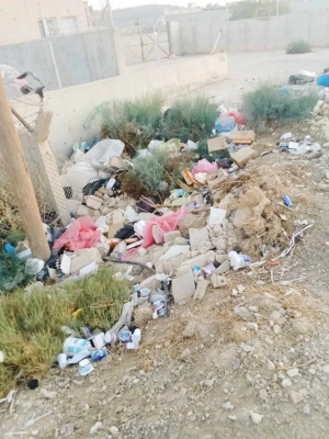 شكاوى من تراكم نفايات في معان - صور