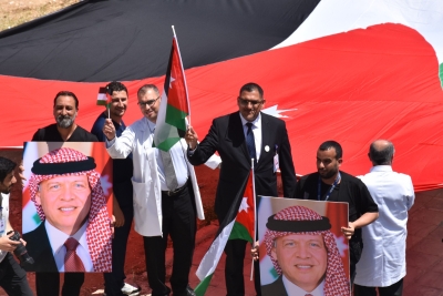 مستشفى الاستقلال يسطّر معاني الولاء والإنجاز في احتفاله بعيد الاستقلال الـ79 للمملكة