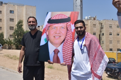 مستشفى الاستقلال يسطّر معاني الولاء والإنجاز في احتفاله بعيد الاستقلال الـ79 للمملكة